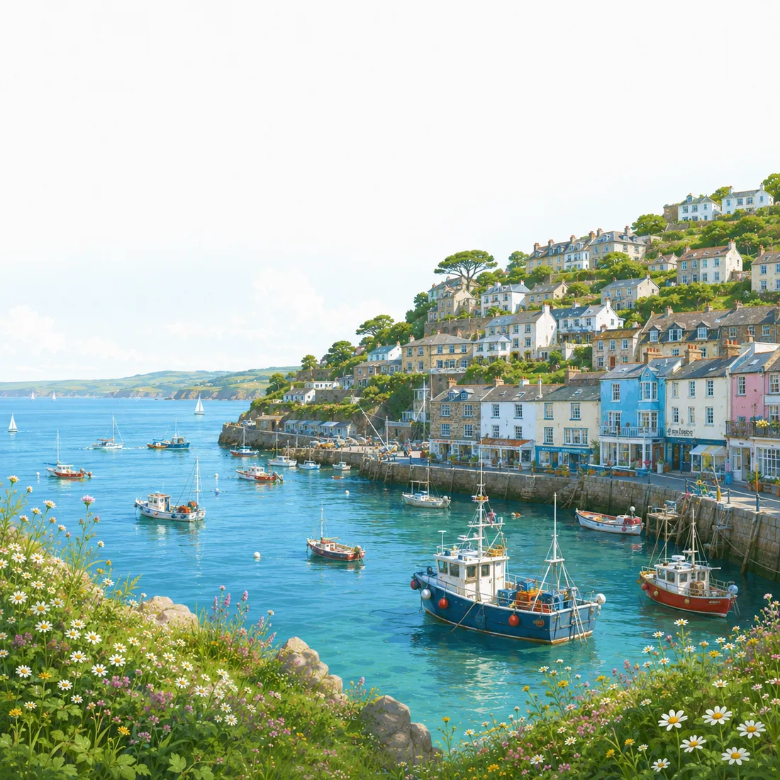 Brixham Harbour, South Devon